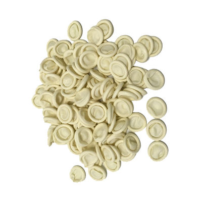 এএসটিএম D3772 অ্যান্টি স্ট্যাটিক গ্লোভস সাধারণ উদ্দেশ্য হোয়াইট গুঁড়ো লেটেক্স আঙুলের কট