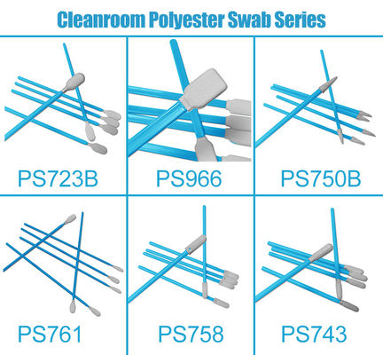 PS761 ছোট মাথা একক ডিজিটাল প্রিন্টার পরিষ্কার swabs পলিস্টার swabs