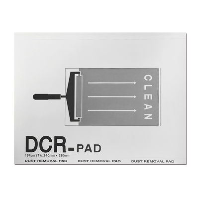 240*330mm ধুলো অপসারণ স্টিকি প্যাড নিরাপত্তা Peelable DCR প্যাড