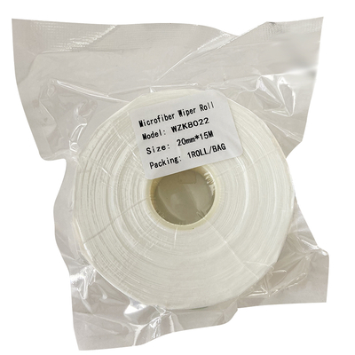 ল্যাবের জন্য অ বোনা পরিষ্কারের শুকনো মাইক্রোফাইবার উইপস রোল