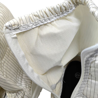 সাদা ESD অ্যান্টিস্ট্যাটিক স্পঞ্জ কম্পোজিট টিউব শর্ট বুট