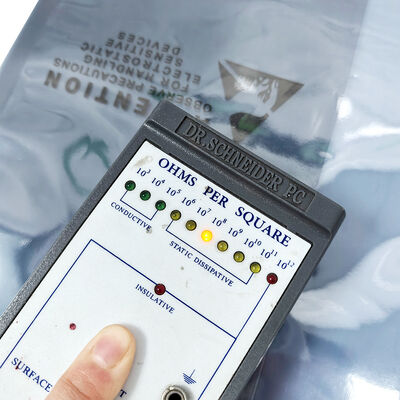 ইএসডি অ্যান্টিস্ট্যাটিক পিই ভাঁজ করা অ্যাকর্ডিয়ন ব্যাগ শিল্ডিং ব্যাগ