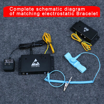 অ্যান্টিস্ট্যাটিক ডাবল স্টেশন ২০৯-২ ইএসডি রিস্ট স্ট্র্যাপ টেস্টার অনলাইন মনিটর