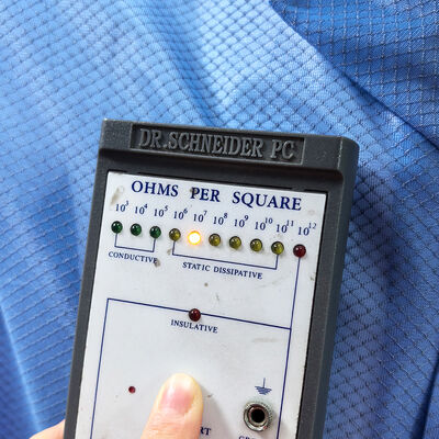 অ্যান্টি স্ট্যাটিক ইএসডি ক্লিনরুম জ্যাকেট