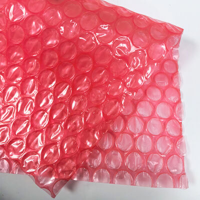 Sliced sheet Red Shock-Absorbing Bubble Film