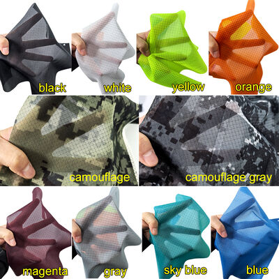 ইন্ডাস্ট্রি ওয়ার্কারদের পোশাকের জন্য রঙিন ডায়মন্ড প্যাটার্ন ESD অ্যান্টি স্ট্যাটিক নিটেড ফ্যাব্রিক