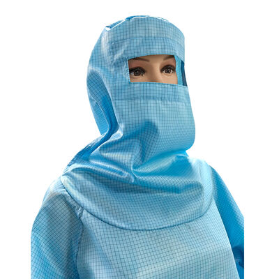 Anti Static 5mm Grid 98% Polyester + 2% Carbon Fiber Full Body Suit With Hood And Mask