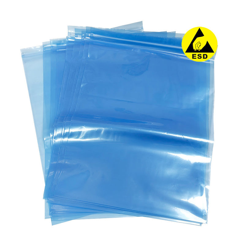 0.75mm*300*400mm ব্লু অ্যান্টিস্ট্যাটিক শেল্ডিং ব্যাগ