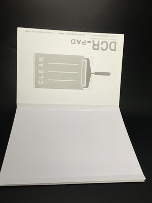 অ-বিষাক্ত পিভিসি ক্লিনরুম স্টিকি রোলার ডাস্ট রিমুভাল প্যাড ওয়াটার বেইসড অ্যাক্রিলিক আঠালো