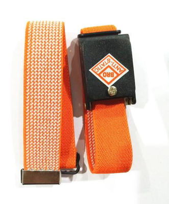 বোনা ইলাস্টিক ব্যান্ড নীল কমলা মেরুন কালার কর্ডলেস ইএসডি অ্যান্টি-স্ট্যাটিক কব্জি স্ট্র্যাপ